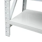 Raft metalic depozitare 5 nivele 200x60x250cm, 300 kg/polita, gri Breckner Germany - imagine 6