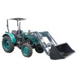 Tractor 60 CP 4x4 semicabina cu incarcator frontal si cupa KONIG TRAKTOREN 604 - imagine 5