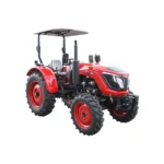 Tractor 60CP 4x4, rosu cu semicabina KONIG 604 - imagine 2