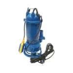 Pompa apa murdara, drenaj submersibila cu flotor si tocator 750W, 220V, debit 300L/min, H10m WQDS15-8-0.75F Breckner Germany - imagine 3