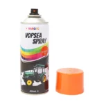 Spray vopsea auto portocaliu RAL2002 pentru Tractor Forestier, cu uscare rapida 450ml MAGIC - imagine 3