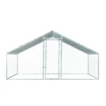 Cotet exterior pentru pasari din otel galvanizat 200x300x200cm