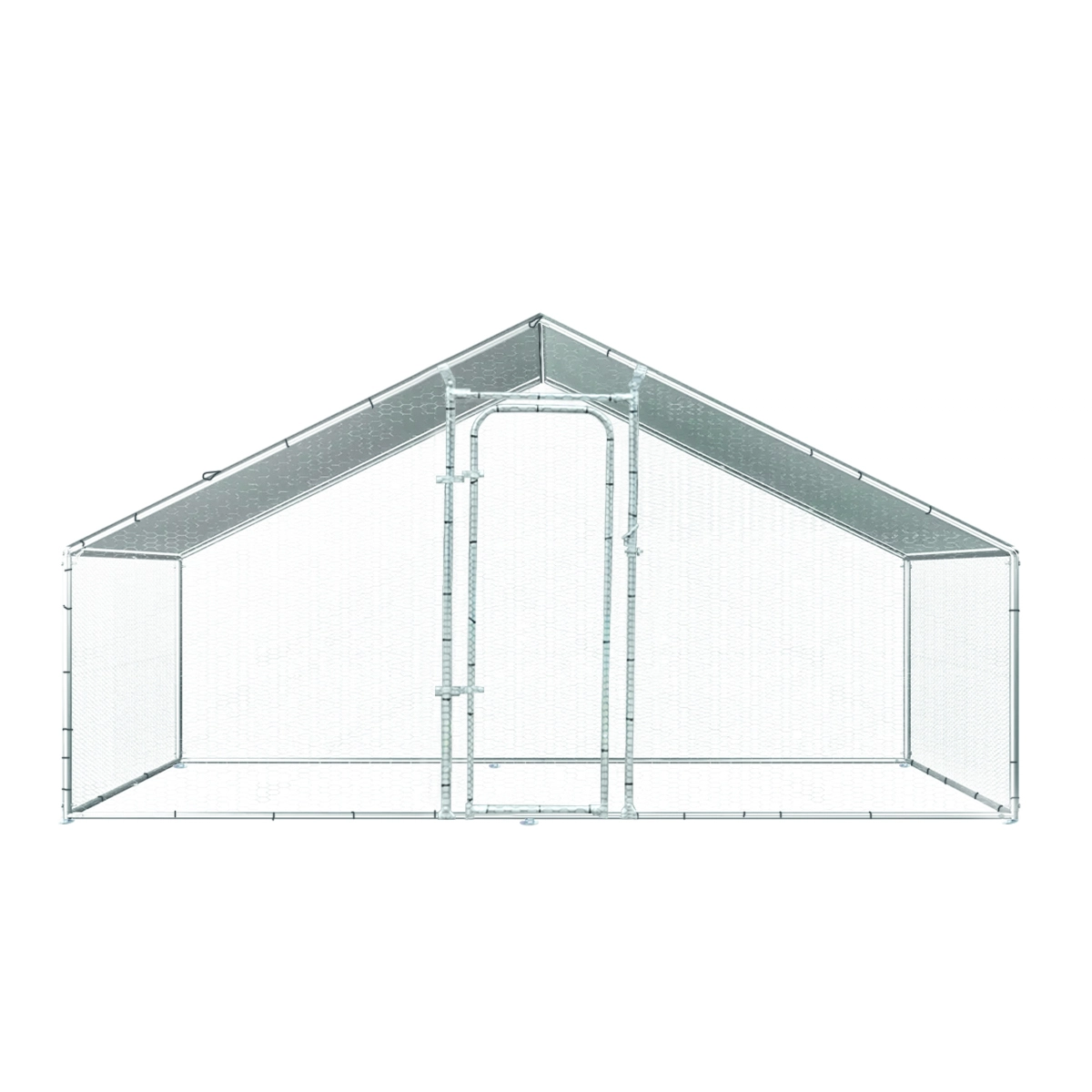 Cotet exterior pentru pasari din otel galvanizat 200x300x200cm Cotet exterior pentru pasari din otel galvanizat 200x300x200cm - imagine 1