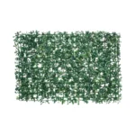 Panou gard viu artificial verde decorativ cu frunze mici 40x60x3cm - imagine 2
