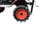 Minitractor agricol 4x4 diesel 17CP, 531cc, 3+1 viteze, 2 cutii de viteze, pornire electrica/manuala, latime lucru 1050mm cu freza, rarita, roti metalice, picior sprijin THOR - imagine 6