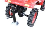 Minitractor agricol 4x4 diesel 17CP, 531cc, 3+1 viteze, 2 cutii de viteze, pornire electrica/manuala, latime lucru 1050mm cu freza, rarita, roti metalice, picior sprijin THOR - imagine 8