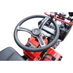 Minitractor agricol 4x4 diesel 17CP, 531cc, 3+1 viteze, 2 cutii de viteze, pornire electrica/manuala, latime lucru 1050mm cu freza, rarita, roti metalice, picior sprijin THOR - imagine 18