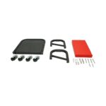 Scaun mobil atelier mecanic auto cu spatiu depozitare Breckner Germany - imagine 3