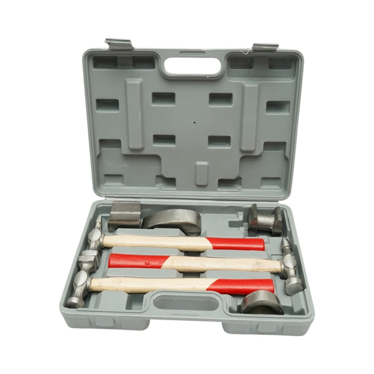 Trusa tinichigerie auto cu ciocane si nicovale 7 piese Breckner Germany 1 Trusa tinichigerie auto cu ciocane si nicovale 7 piese Breckner Germany - imagine 1