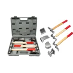 Trusa tinichigerie auto cu ciocane si nicovale 7 piese Breckner Germany - imagine 2