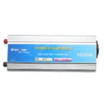 Invertor tensiune 1000W. 12V/24V - 220V unda sinusoidala modificata 241x95x55mm. Breckner Germany