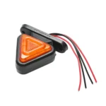 Lampa laterala gabarit triunghi LED 12-24V, galben-rosu FR0101 Cod:BK76251Echivalență:DISTR54