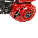 Motor pe benzina cu fulie 7.5CP, 4 timpi, ax cu pana 20mm pornire sfoara Breckner Germany - imagine 5