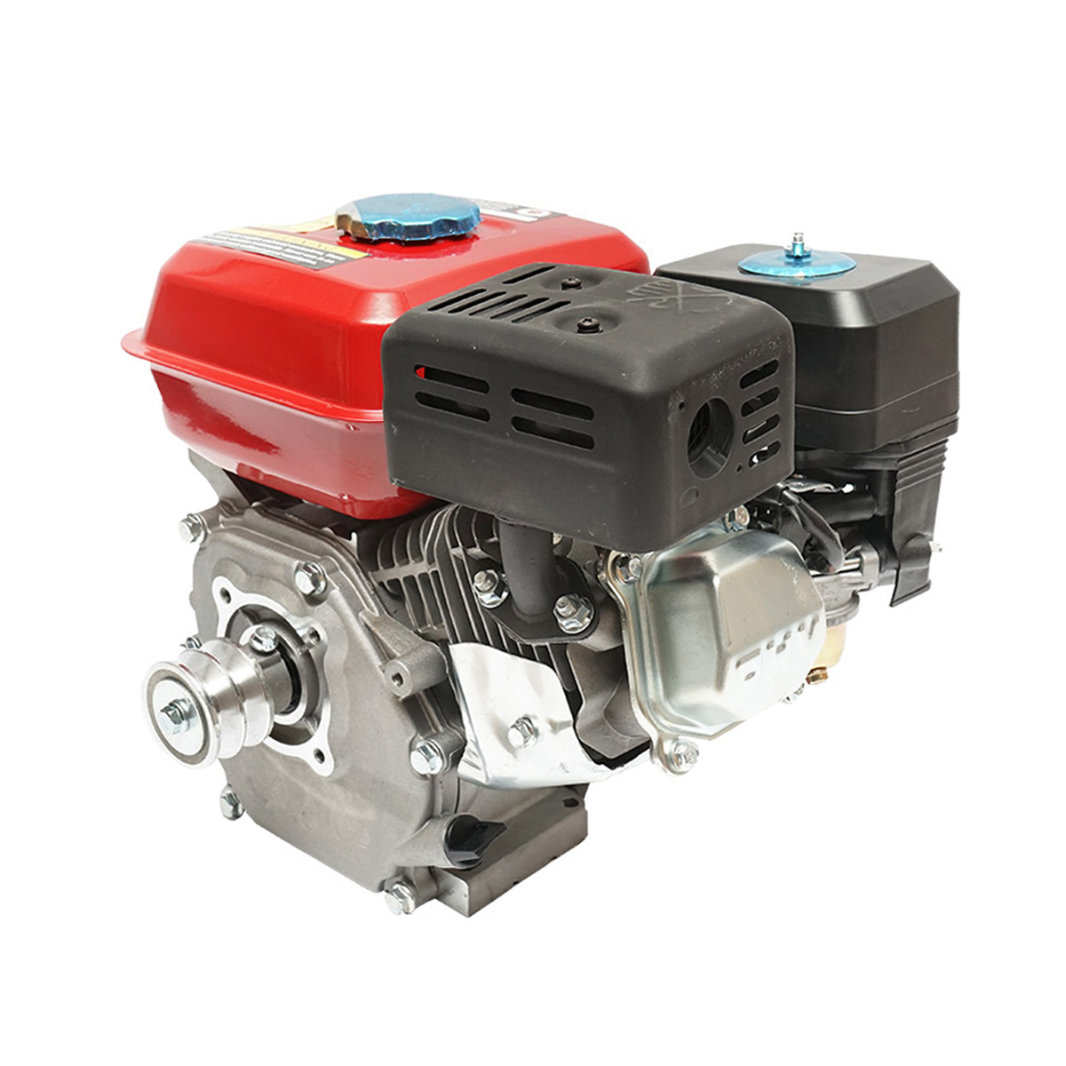 Motor pe benzina cu fulie 7.5CP, 4 timpi, ax cu pana 20mm pornire sfoara Breckner Motor pe benzina cu fulie 7.5CP, 4 timpi, ax cu pana 20mm pornire sfoara Breckner Germany - imagine 1