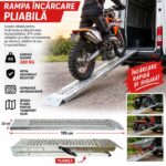 Rampa incarcare pliabila 195x22cm, sarcina maxima 280kg - imagine 4