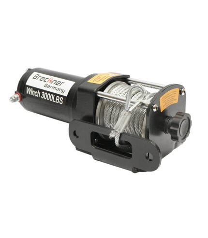 Troliu electric cu telecomanda 12V, 1,6T (3000lbs) cablu otel 5x11m, solenoid 100A